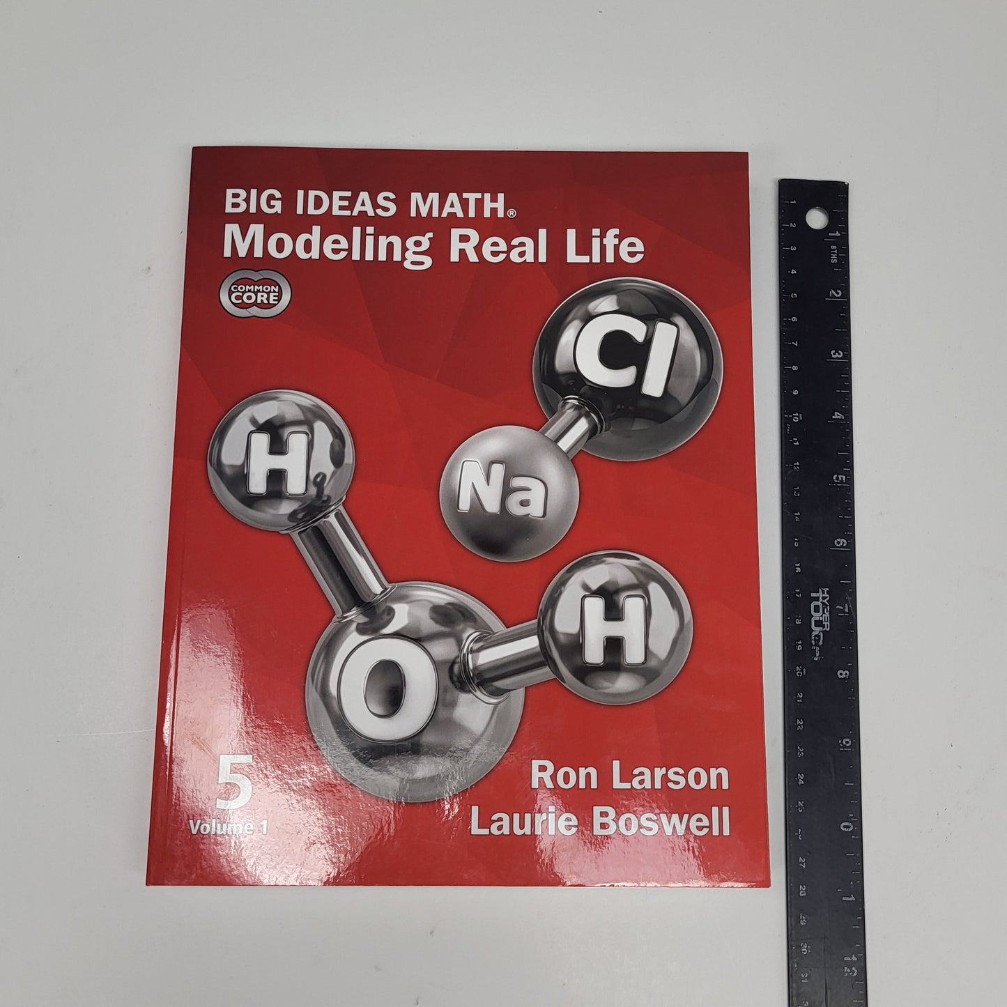 BIG IDEAS MATH Modeling Real Life Paperback Common Core Grade 5 Volume 1