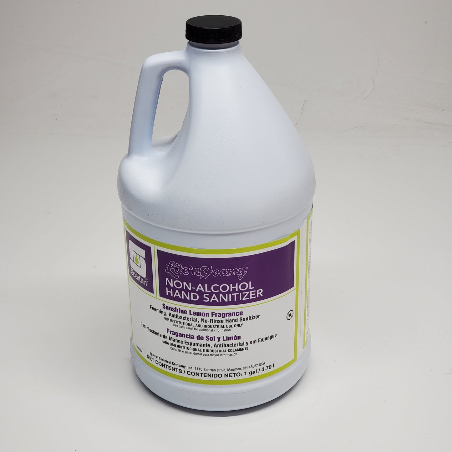 SPARTAN Non-Alcohol Hand Sanitizer Sunshine Lemon 1 gal 3345
