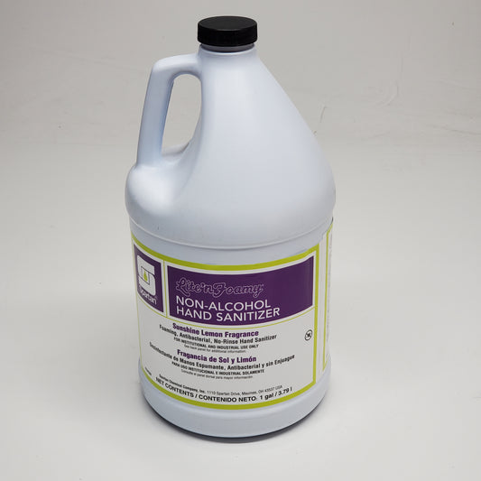 SPARTAN Non-Alcohol Hand Sanitizer Sunshine Lemon 1 gal 3345