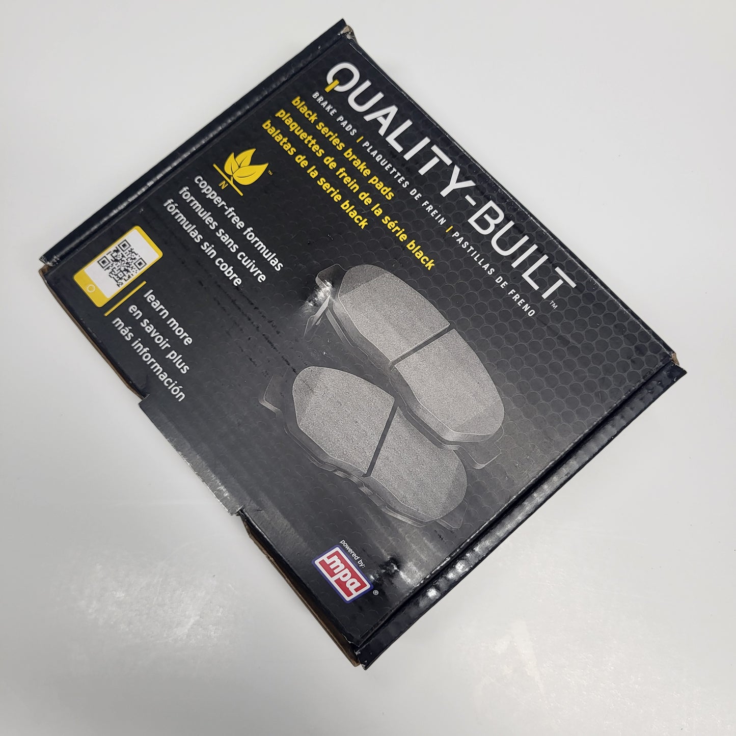 QUALITY-BUILT Ceramic Disc Brake Pad Set Black Rear 1003-0536C
