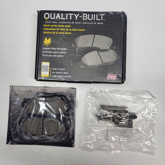 QUALITY-BUILT Ceramic Disc Brake Pad Set Black Rear 1003-1033C