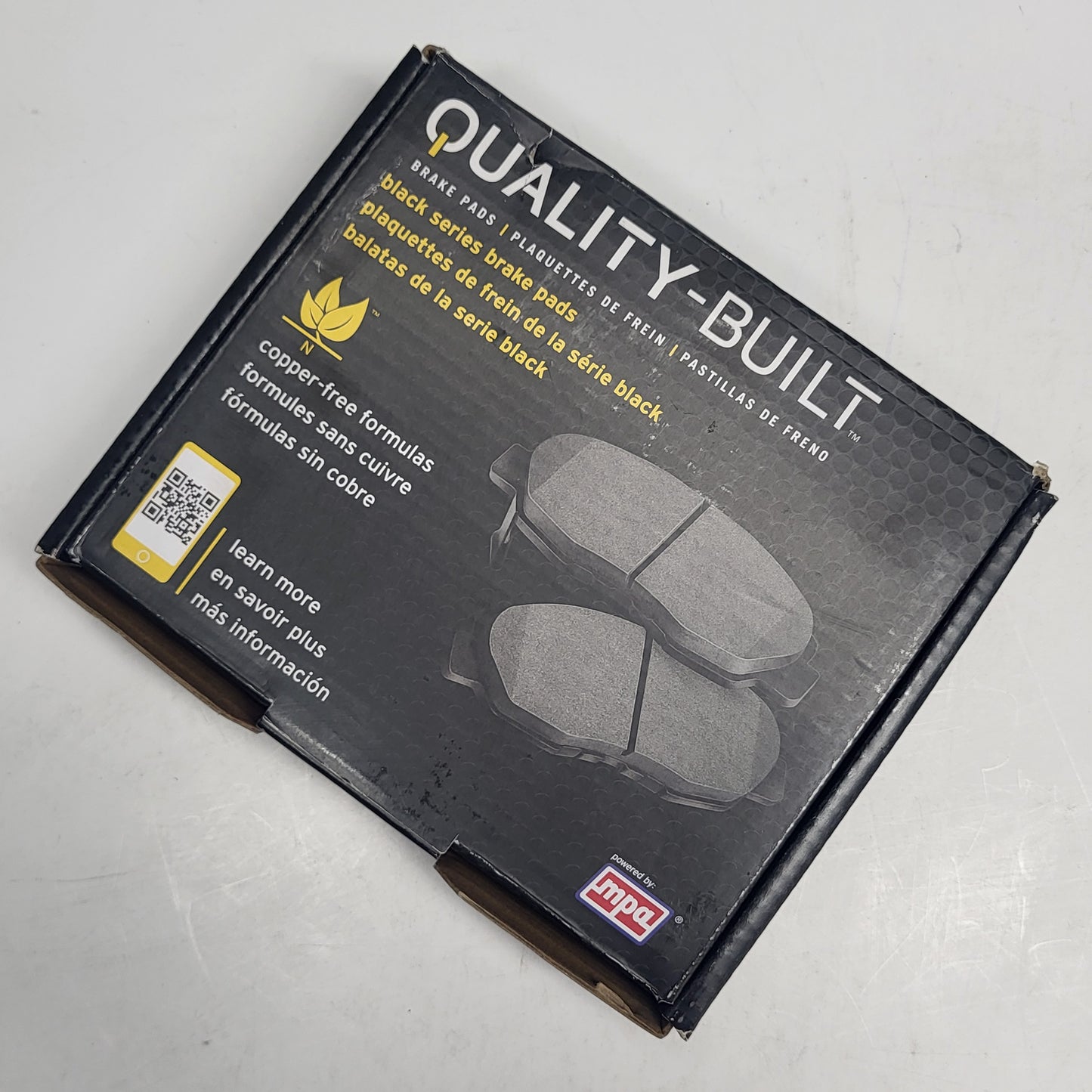 QUALITY-BUILT Ceramic Disc Brake Pad Set Black Front 1003-1094C
