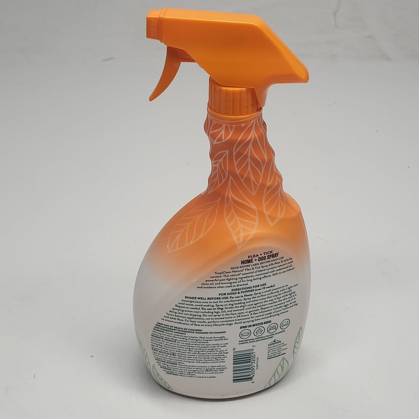 TROPICLEAN (3 PACK) Natural Flea & Tick Max Strength Home + Dog Spray 32 oz