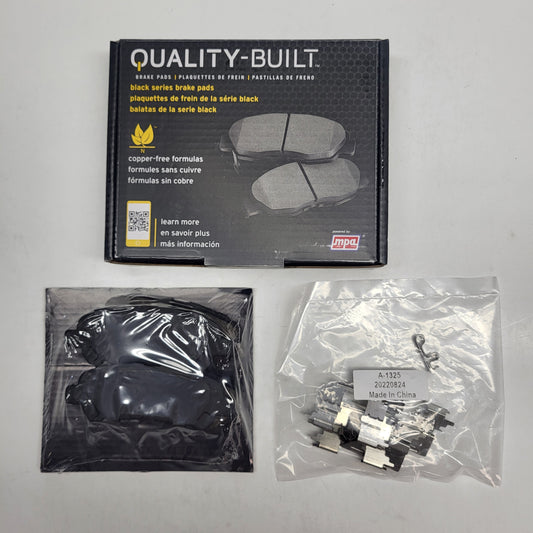 QUALITY-BUILT Ceramic Disc Brake Pad Set Black Rear 1003-1325C
