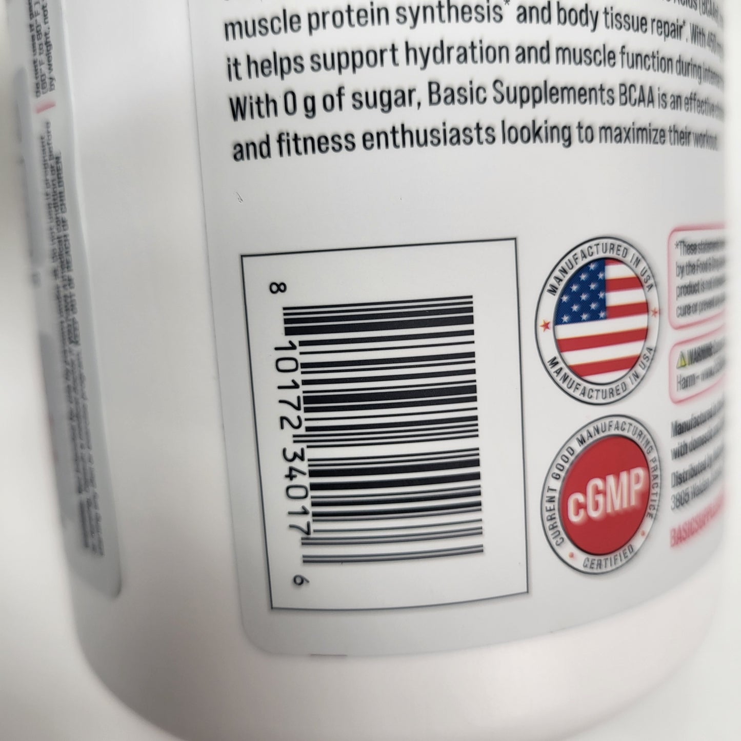 BASIC Creatine Monohydrate Increase Muscle Blueberry Lemonade 11.1oz BB 02/27