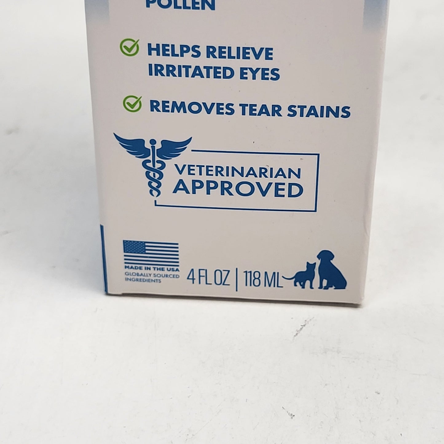 TROPICLEAN (3 PACK) Homevet Soothing Irritation Relieving Pet Eye Wash 4 oz BB 02/28