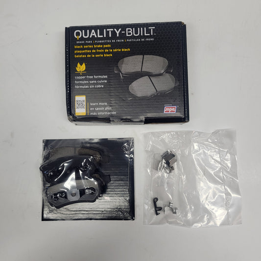 QUALITY-BUILT Ceramic Disc Brake Pad Set Black Rear 1003-1037C