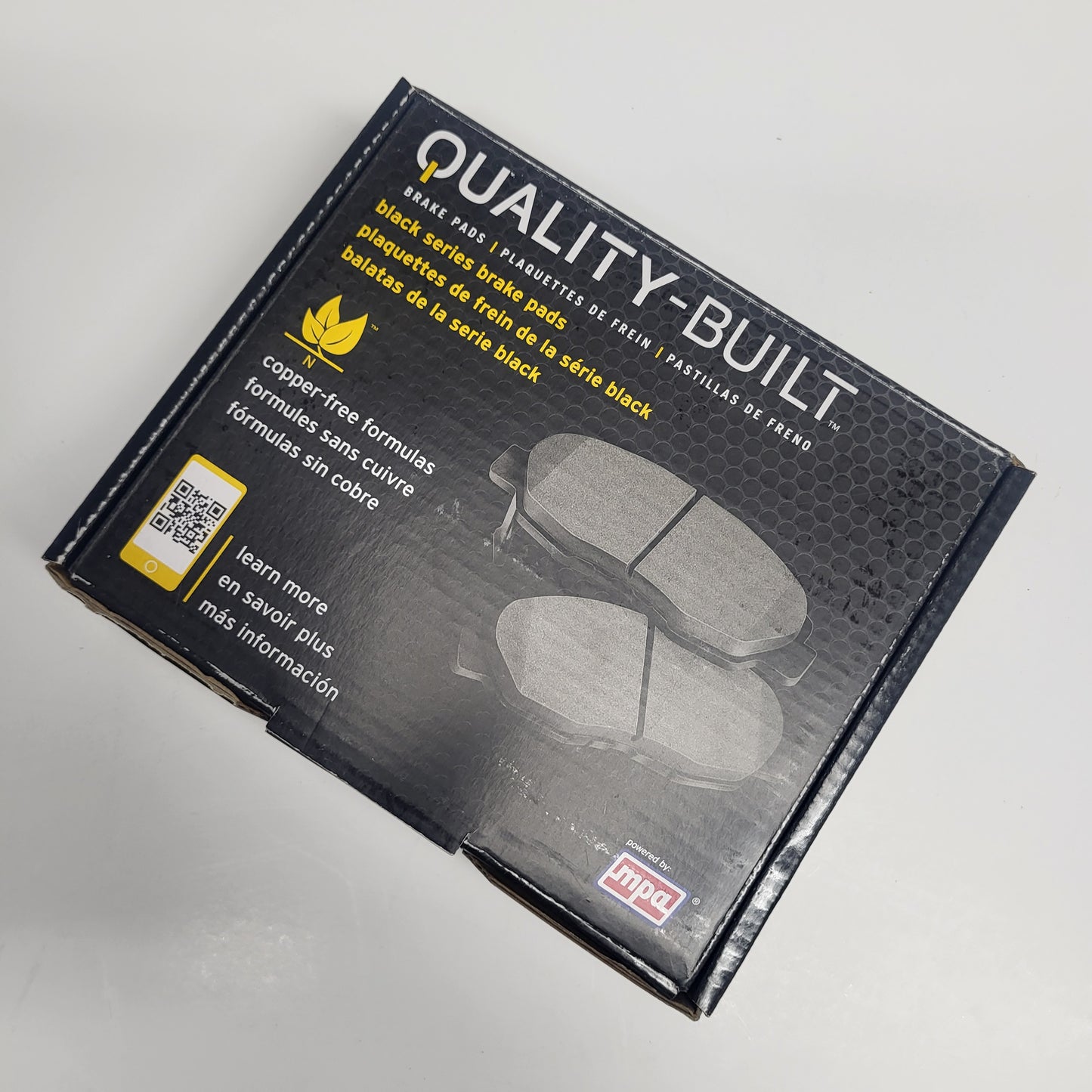 QUALITY-BUILT Ceramic Disc Brake Pad Set Black Rear 1003-1456C