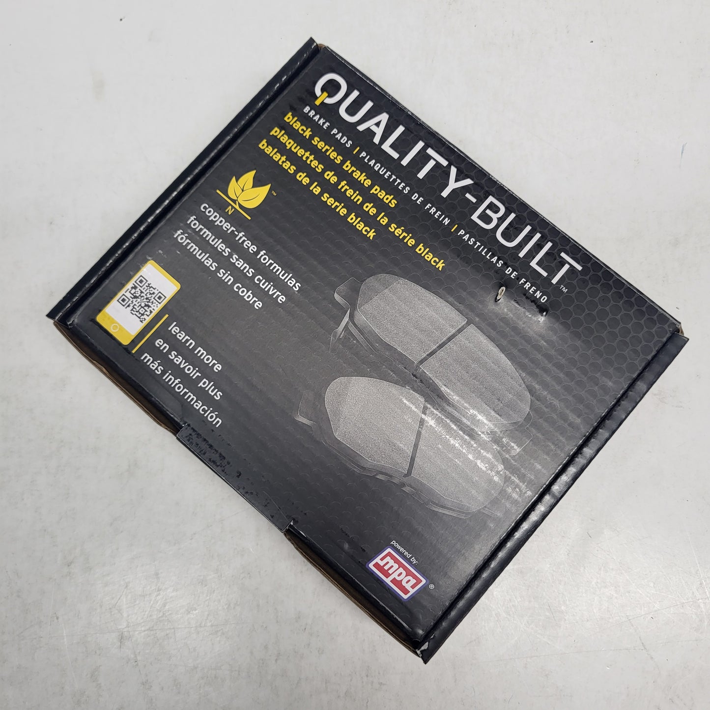 QUALITY-BUILT Ceramic Disc Brake Pad Set Black 1003-1386C