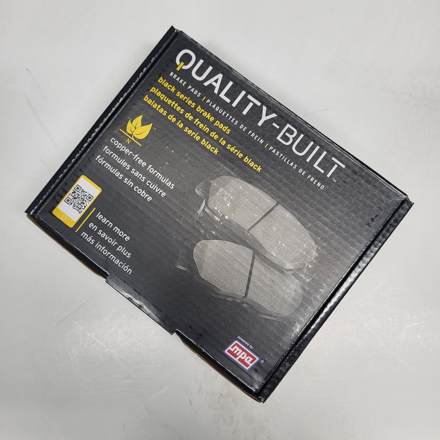 QUALITY-BUILT Ceramic Disc Brake Pad Set Black Rear 1003-0995C
