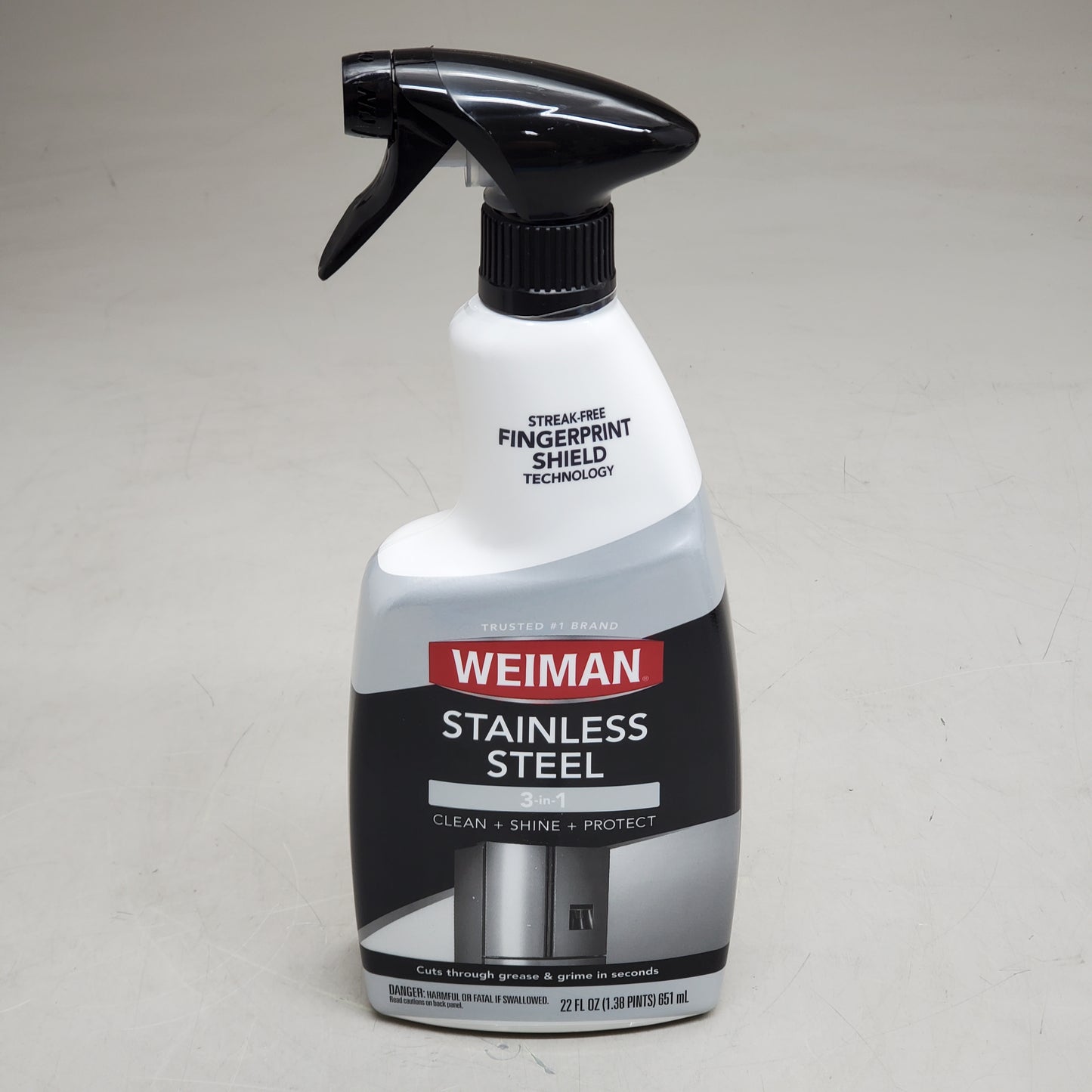 WEIMAN (2 Pack) Stainless Steel 3 in 1 Clean Shine Protect Cleaner 22 fl oz 108A-86154A-0125