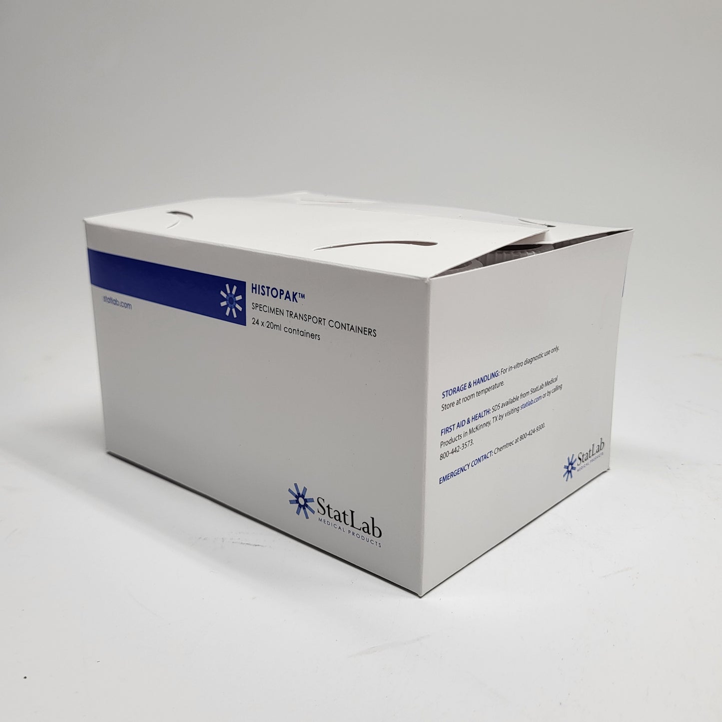 STATLAB (96 PACK) 10% Neutral Buffered Formalin Specimen Containers 0.6 oz