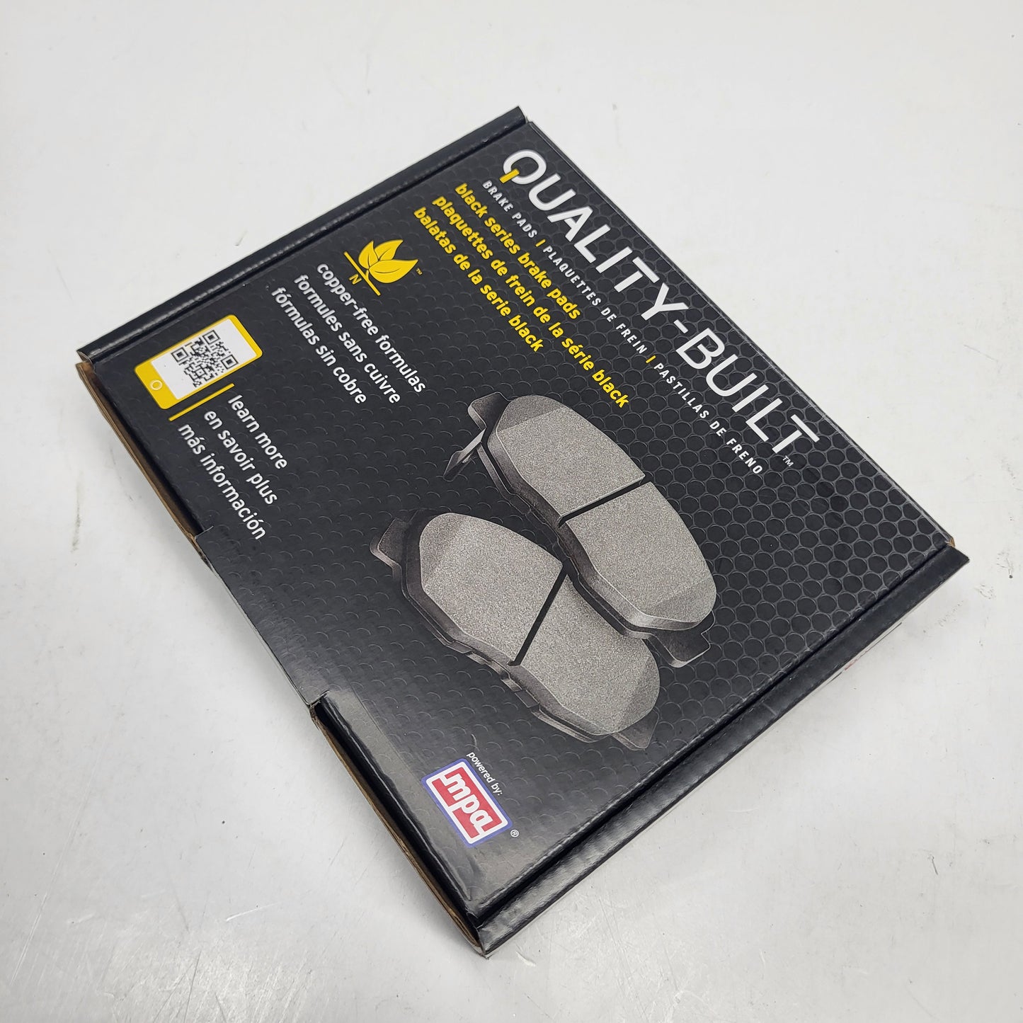 QUALITY-BUILT Semi-Metallic Disc Brake Pad Set Black Rear 1003-1473M