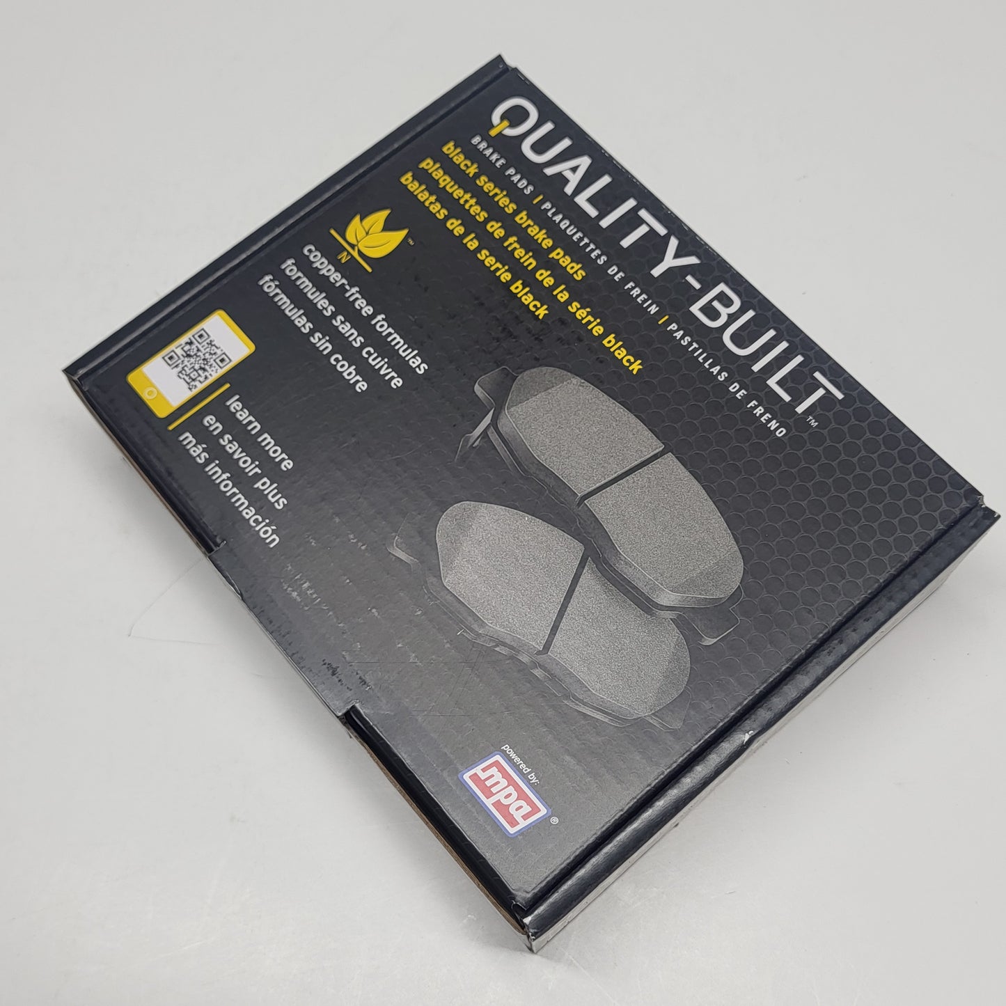 QUALITY-BUILT Ceramic Disc Brake Pad Set Black Rear 1003-1354C