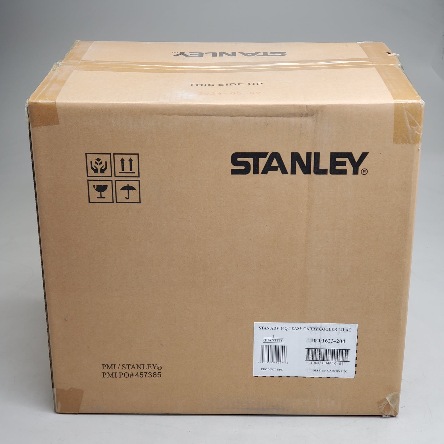 STANLEY Heavy Duty Outdoor Camping Cooler W/ Easy Carry Handle 18 QT Lilac 10-01623-204