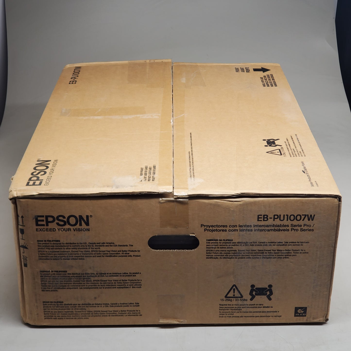 EPSON 3lcd 4ke Laser Projector with 8500 Lumens Ha34a White V11HA34920