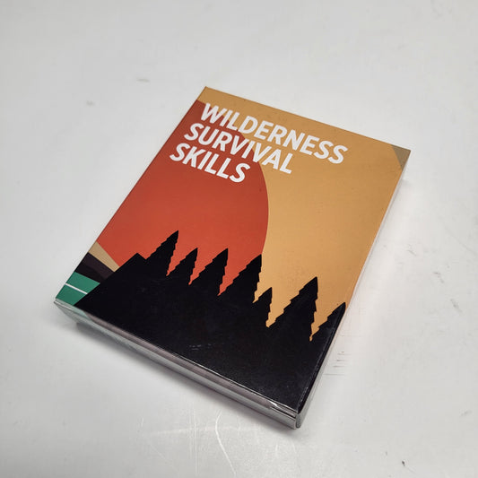 ZA@ POMEGRANATE Wilderness Survival Skills 48 Count Knowledge Cards