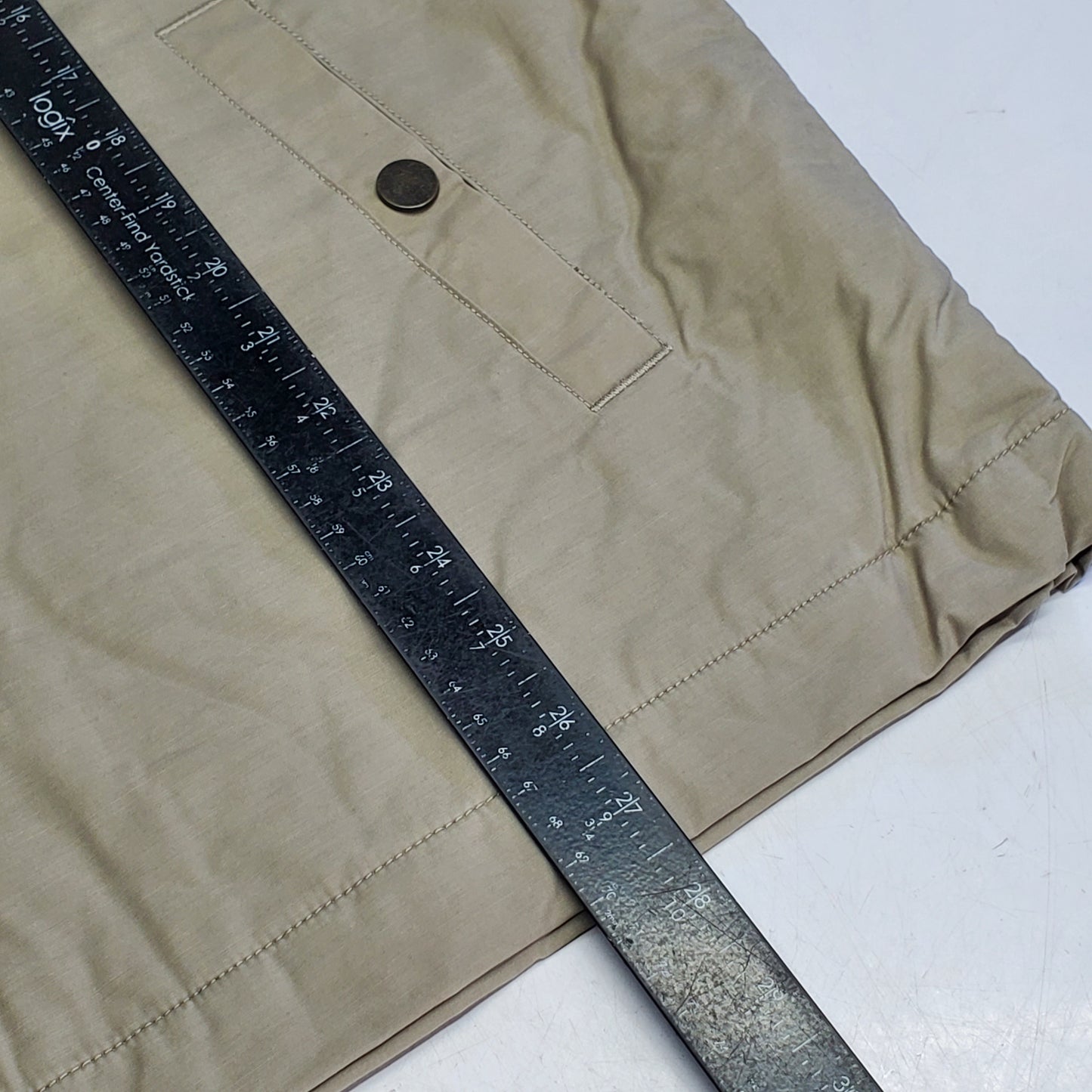 MARINE LAYER Reynolds Dry Wax Trucker Jacket Men's SZ XL Vintage Khaki