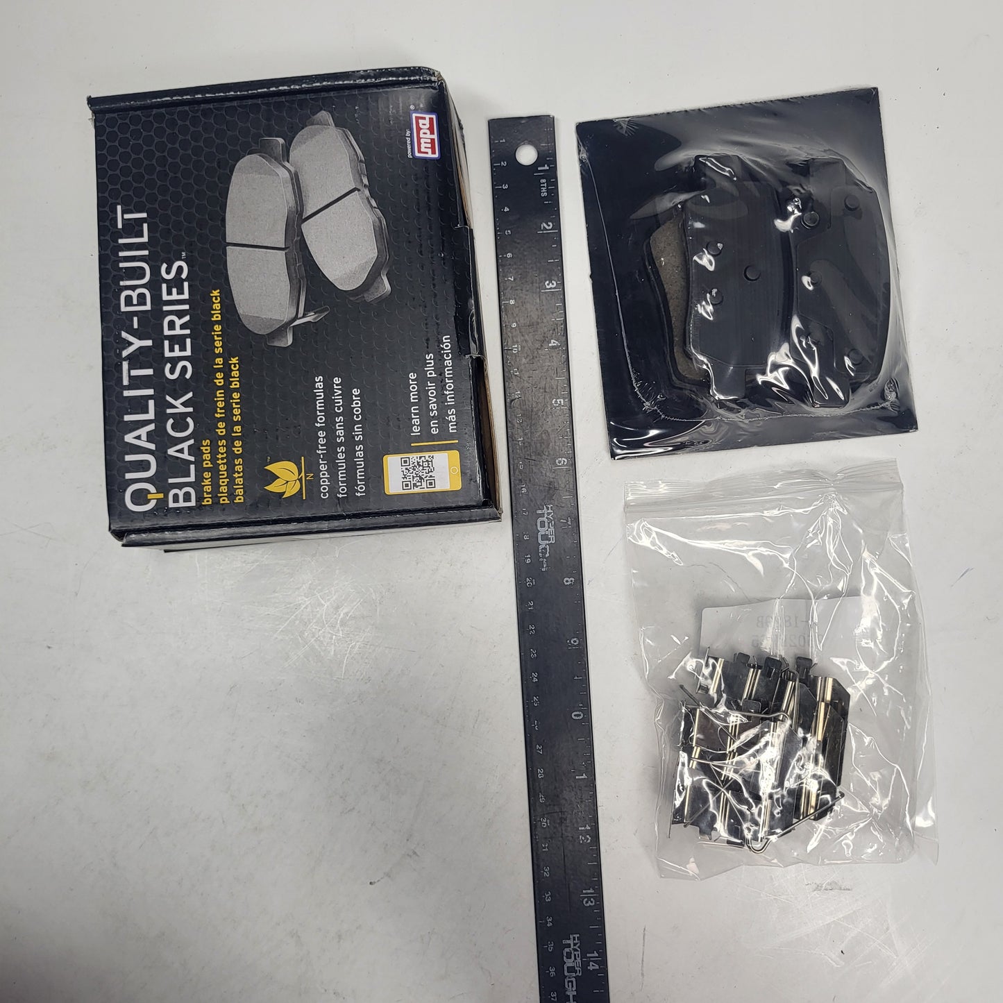 QUALITY-BUILT Ceramic Disc Brake Pad Set Black Rear 1003-2373C
