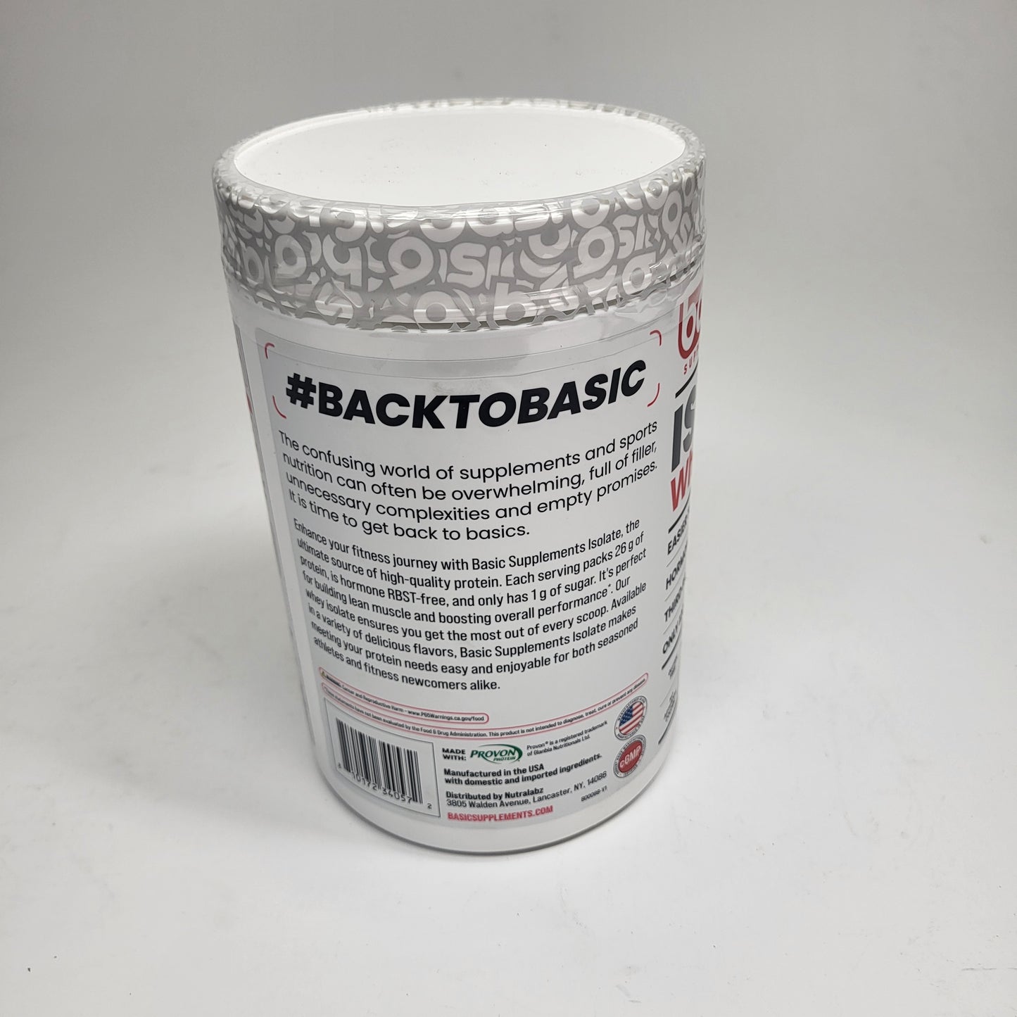 BASIC Basic Whey Isolate Zero-fat High-quality Protein Chocolate 2lbs Bb 12/27 2lbs