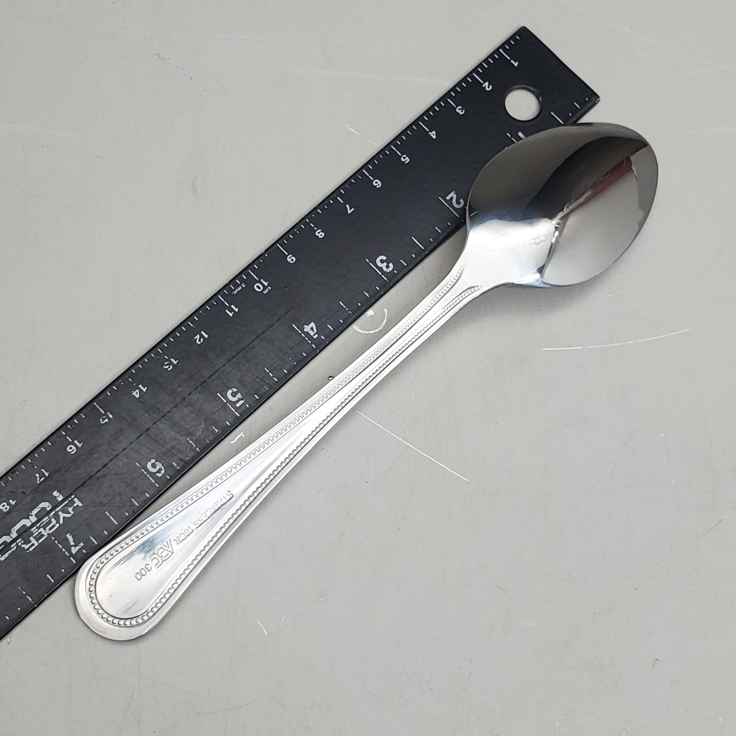 ABC (36 Pack) Kyle Dessert Spoons Stamped 7" Stainless KYLE-03