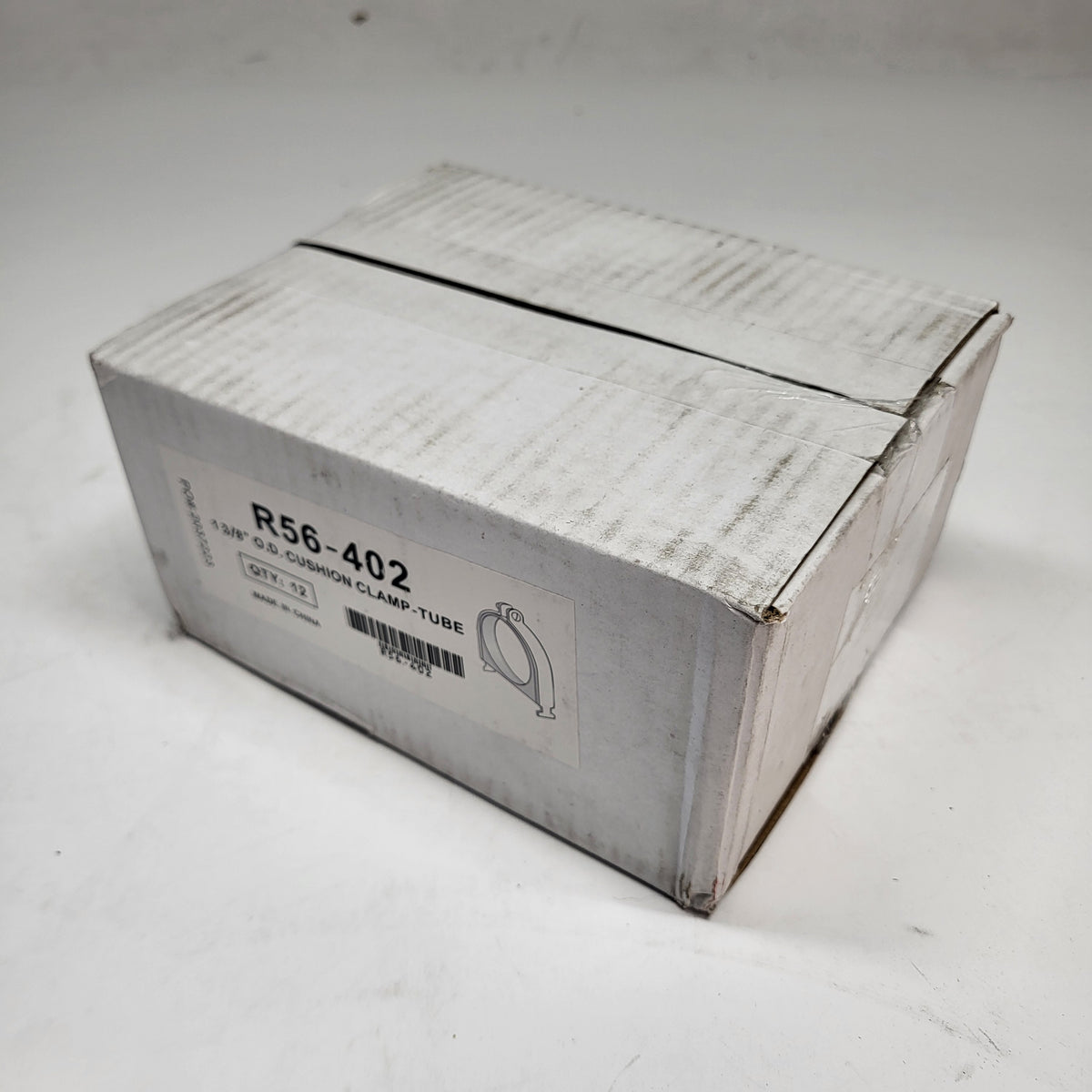 MCMASTER-CARR (12 PACK) Cushion Clamp-tube Galvanized Steel 1.4" R56-402