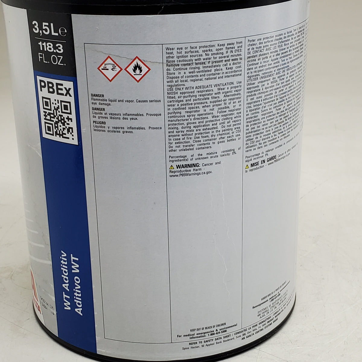 SPIES HECKER Axalta Permahyd Hi-tec Wt Additive 6050 3.5L 29360500 – PayWut