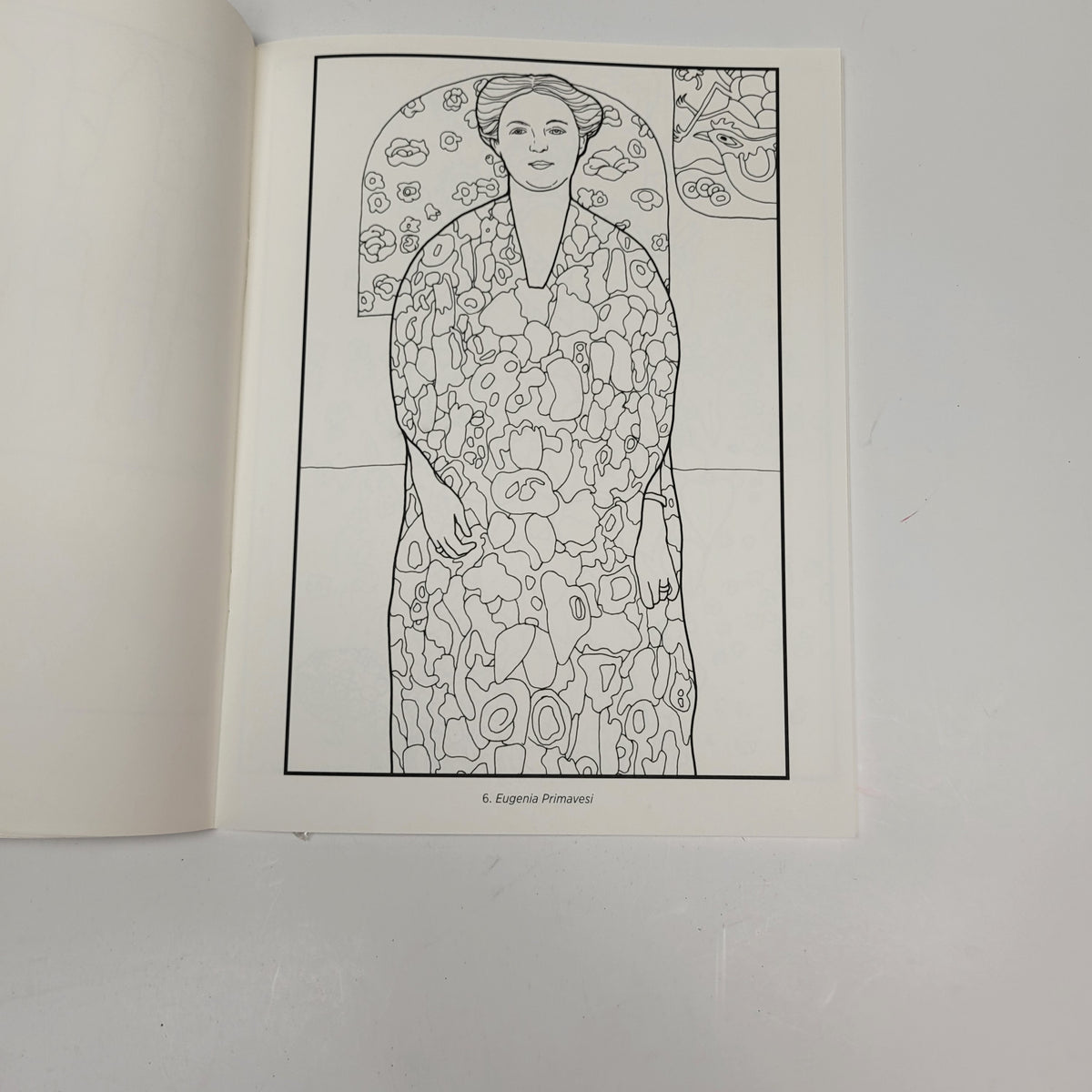 ZA@ POMEGRANATE Gustav Klimt Coloring Book Soft Cover 22 Images