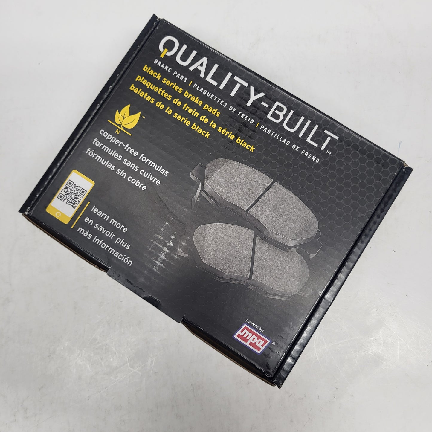 QUALITY-BUILT Ceramic Disc Brake Pad Set Black Rear 1003-0905C