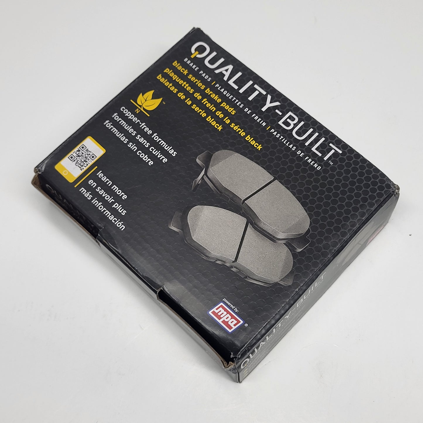 QUALITY-BUILT Ceramic Disc Brake Pad Set Black Rear 1003-0685C
