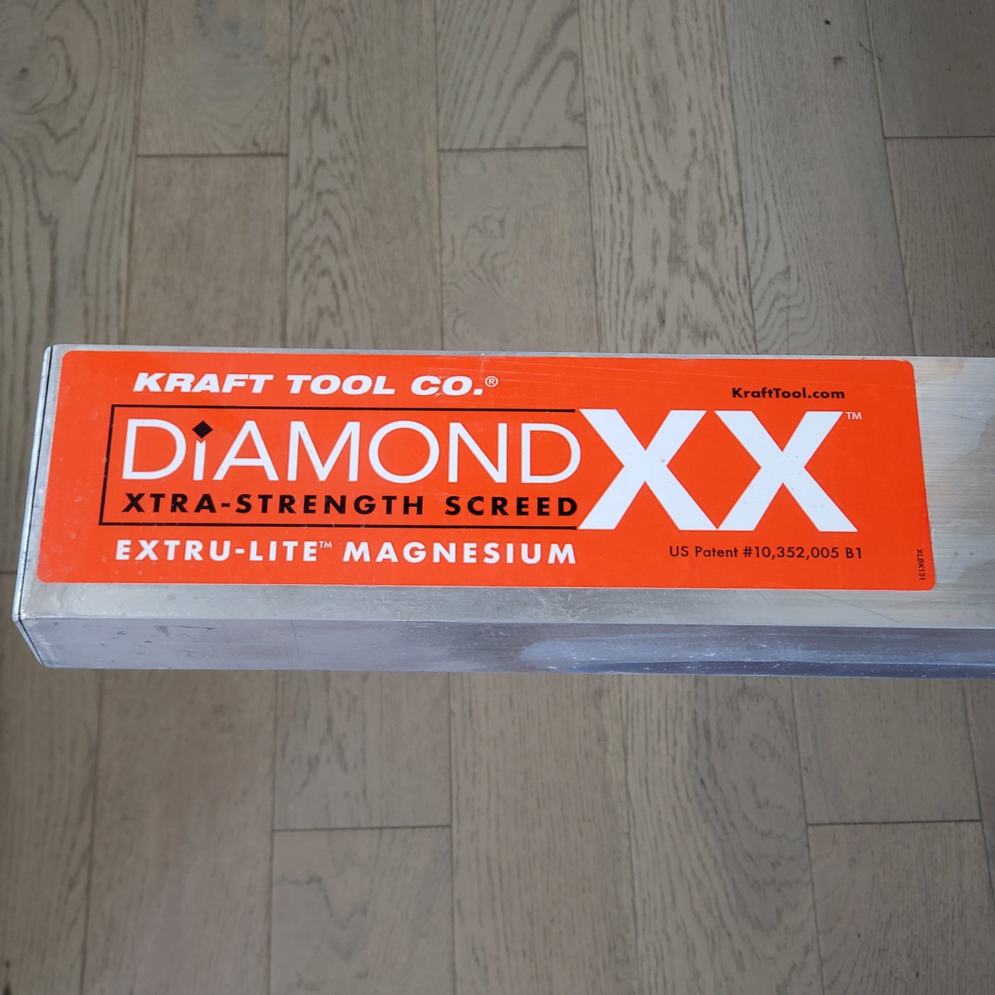 Z@ KRAFT TOOL CO. Magnesium Screed 120”x3-1/2”x1-1/2” CC610X