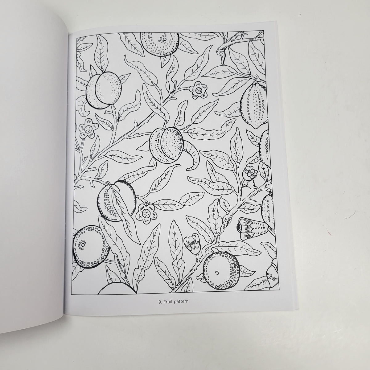 ZA@ POMEGRANATE William Morris Coloring Book Soft Cover 22 Images