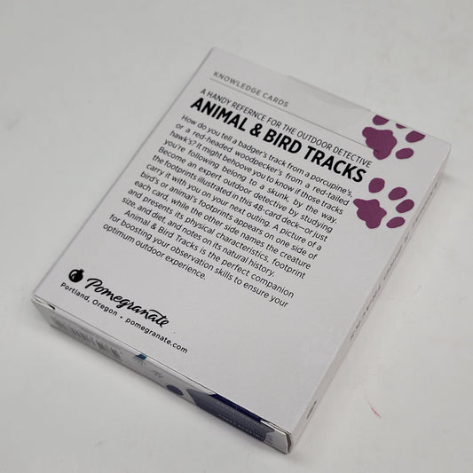 ZA@ POMEGRANATE Animal & Bird Tracks: A Handy Reference The Outdoor Detective