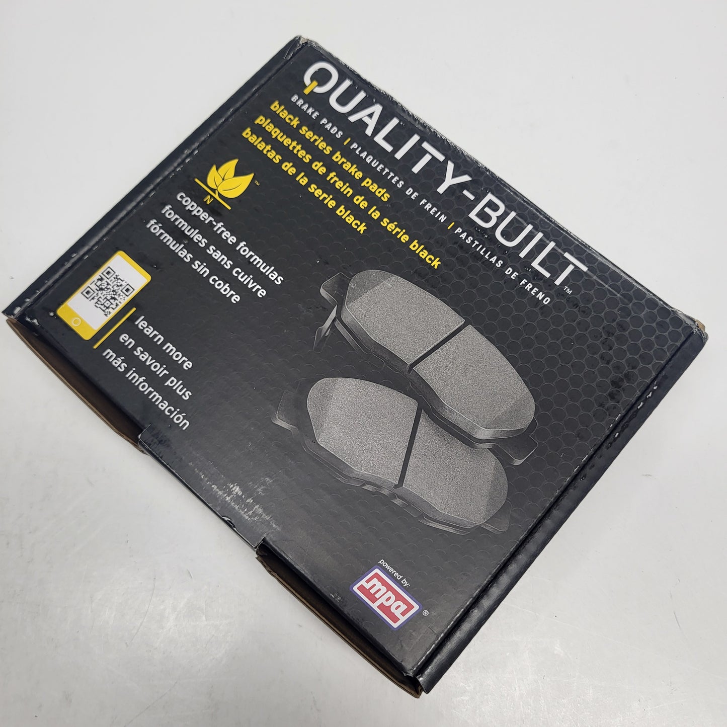 QUALITY-BUILT Ceramic Disc Brake Pad Set Black Rear 1003-0828C