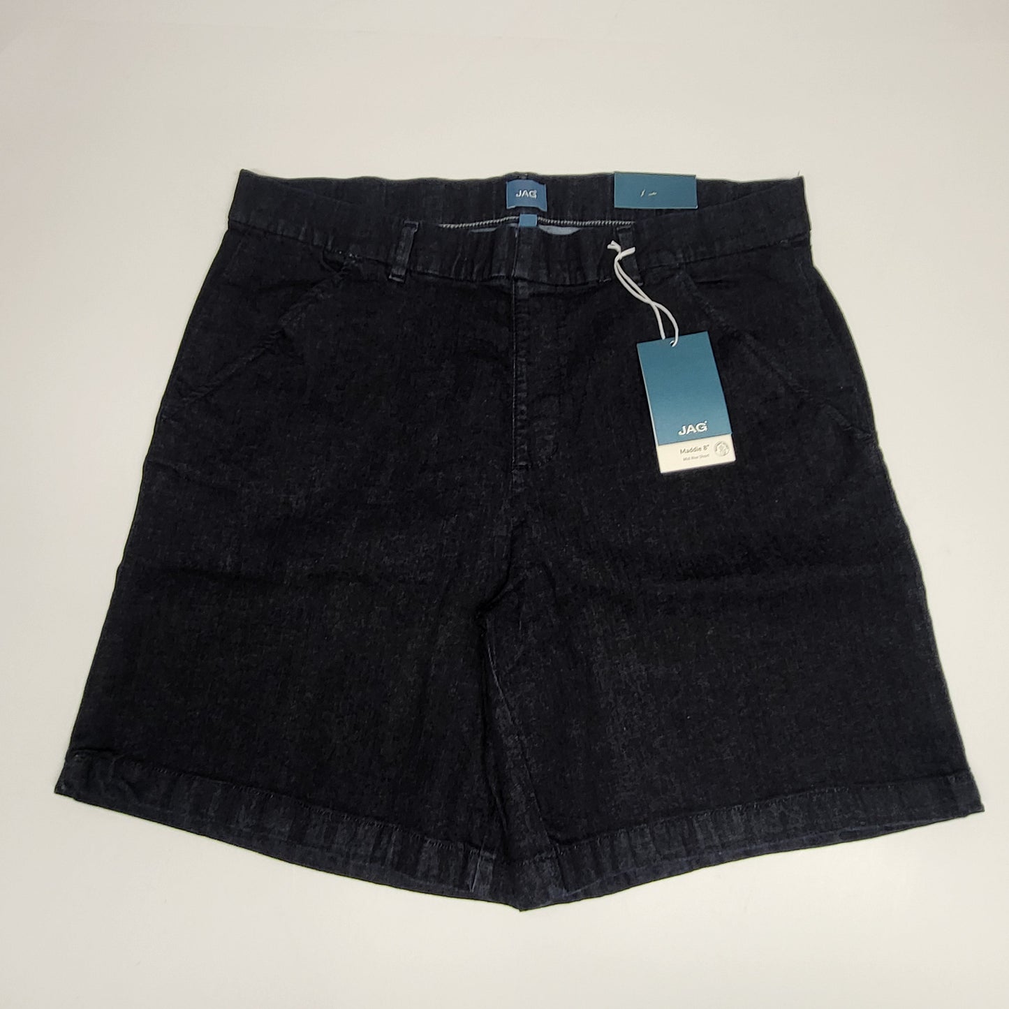JAG Maddie Mid Rise Pull-On Short Womens Sz 20W/8 Adriatic Blue JE5108AU409