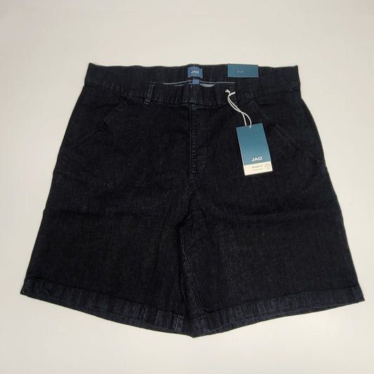 JAG Maddie Mid Rise Pull-On Short Womens Sz 20W/8 Adriatic Blue JE5108AU409