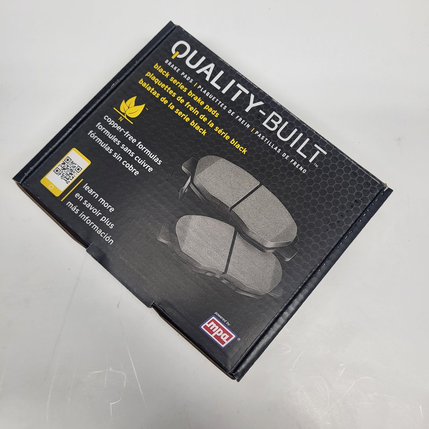QUALITY-BUILT Ceramic Disc Brake Pad Set Black Rear 1003-1267C