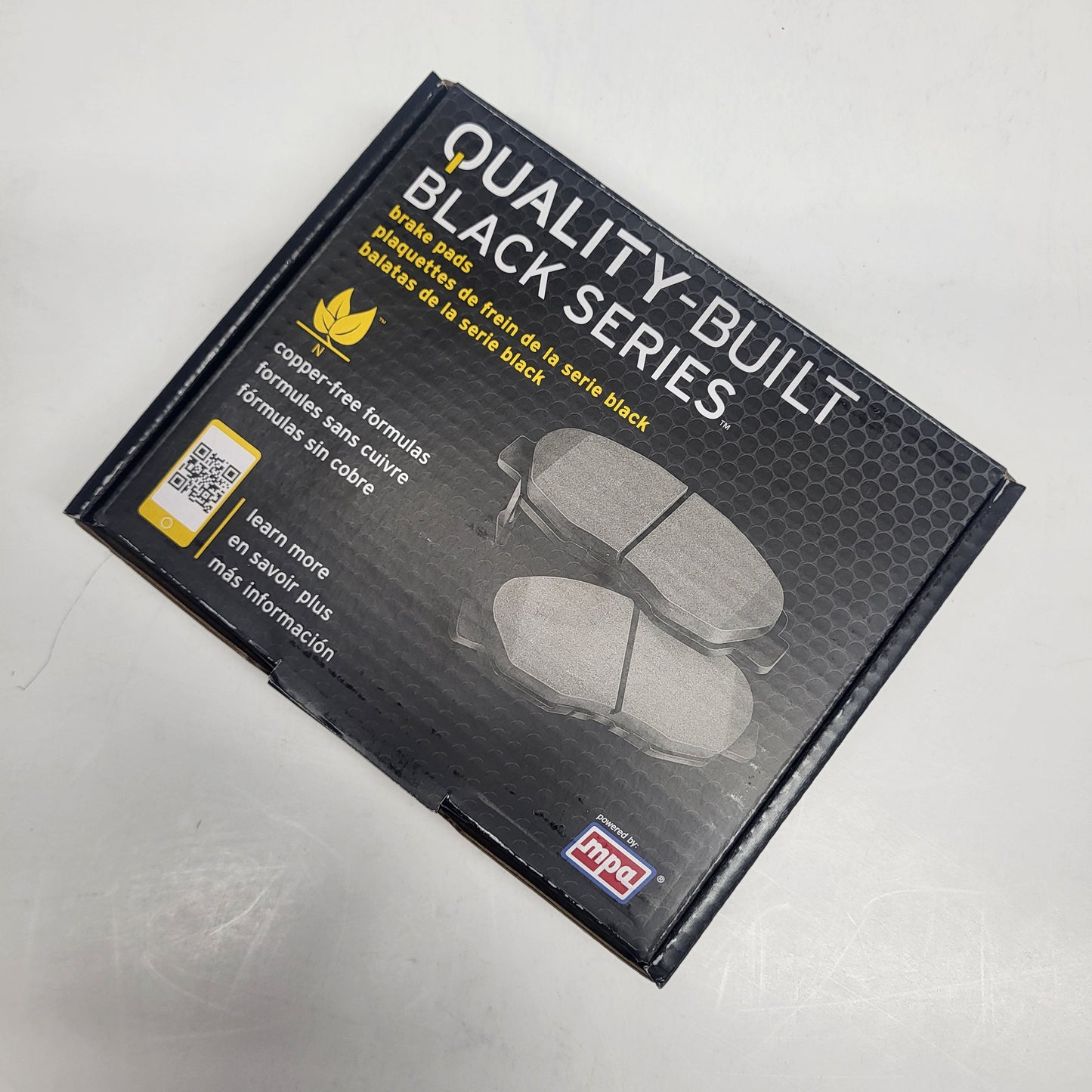 QUALITY-BUILT Ceramic Disc Brake Pad Set Black Rear 1003-1430BC