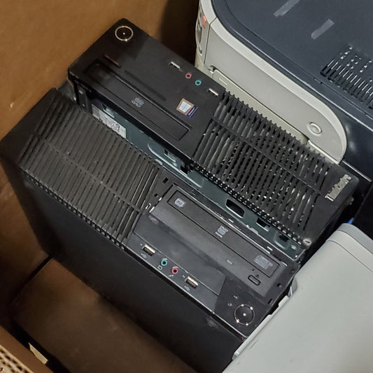 ZA@ MIXED Pallet Of Printers, Computers And Monitors (As-Is)