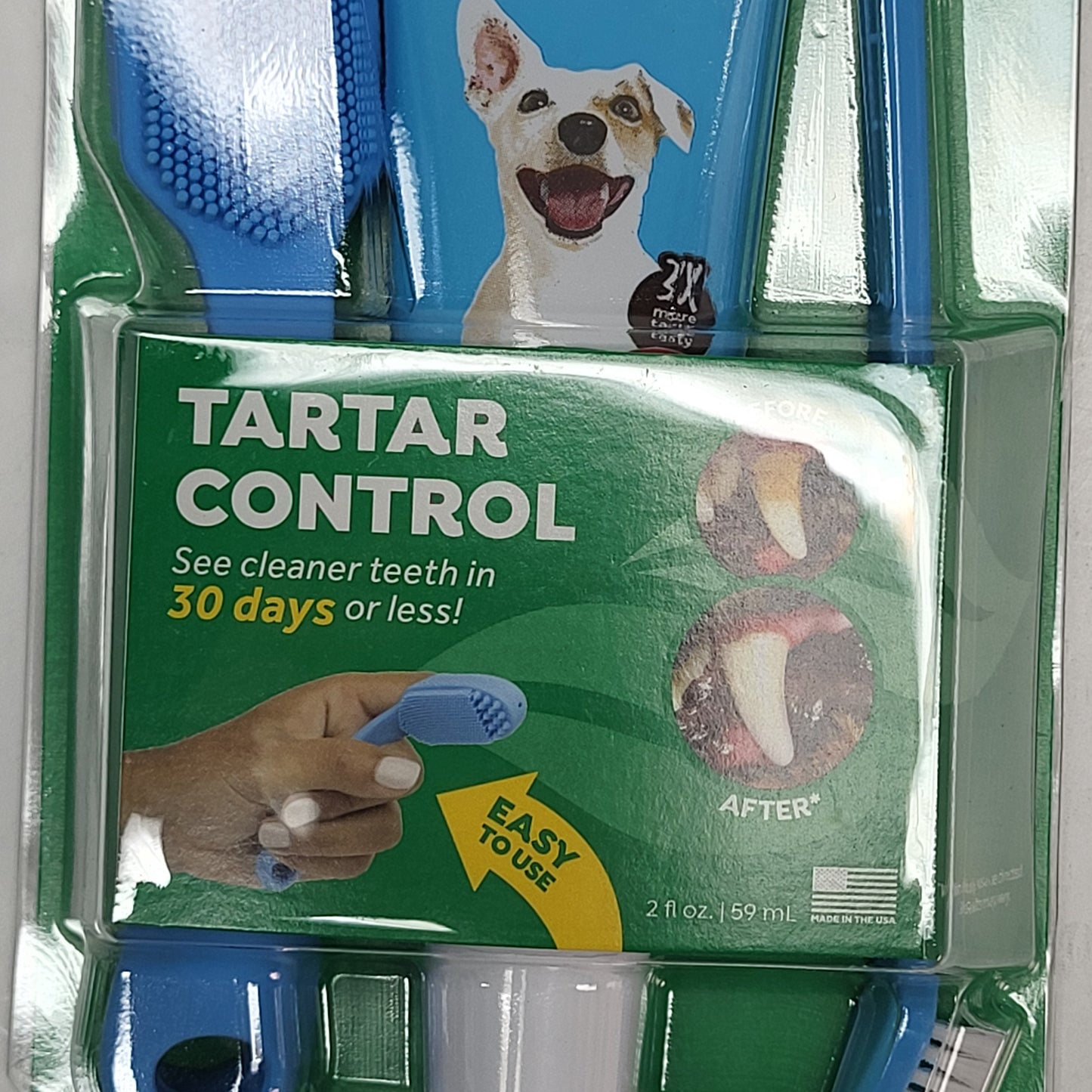 ZA@ TROPICLEAN (3 PACK) Fresh Breath Pet Enticers Smoked Beef Brisket Flavor 2 oz