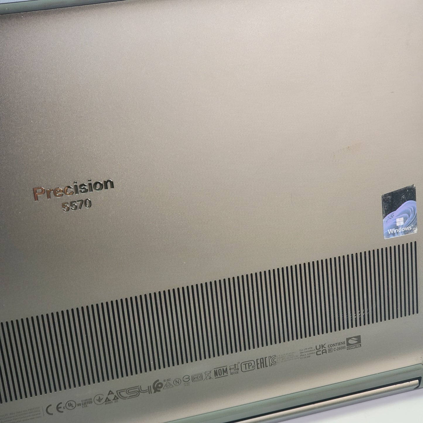 DELL Precision 5570 I7-12800H 32GB RAM Laptop Mobile Workstation 15" Grey P91F  (Pre-Owned) Without OS & Accessories