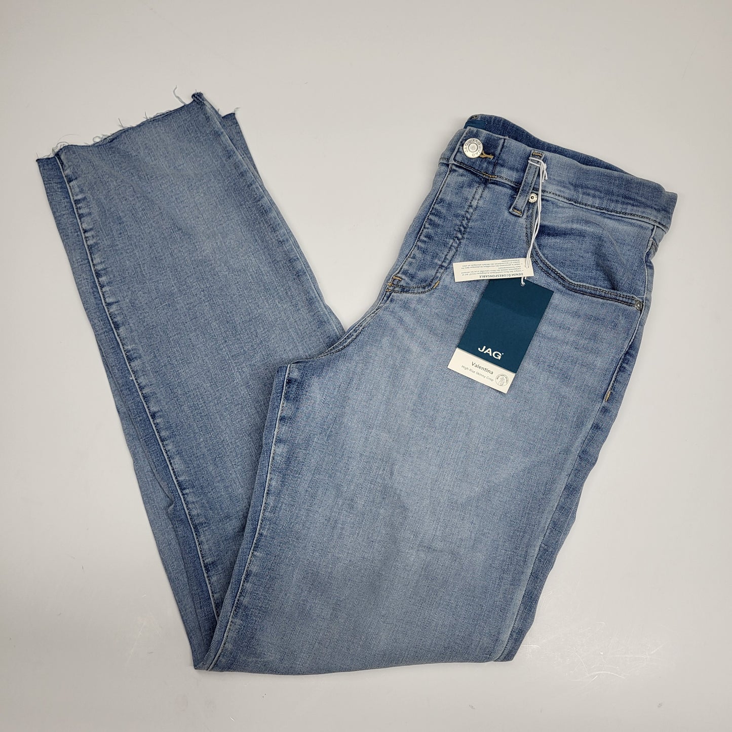 JAG Valentina High Rise Straight Sustainable Denim  Womens Sz 14 Hollywood
