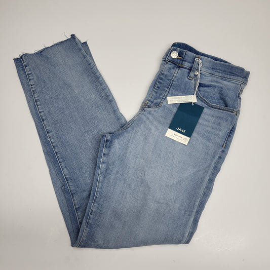JAG Valentina High Rise Straight Sustainable Denim Womens Sz 12/32 Hollywood