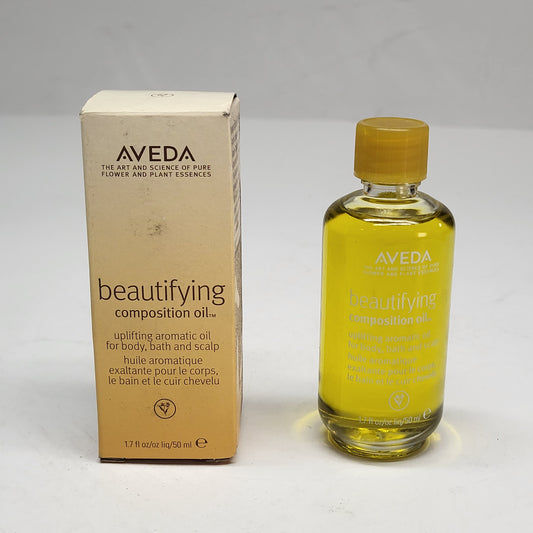 AVEDA (2 PACK) Beautifying Composition Oil Body Bath & Scalp 1.7 oz