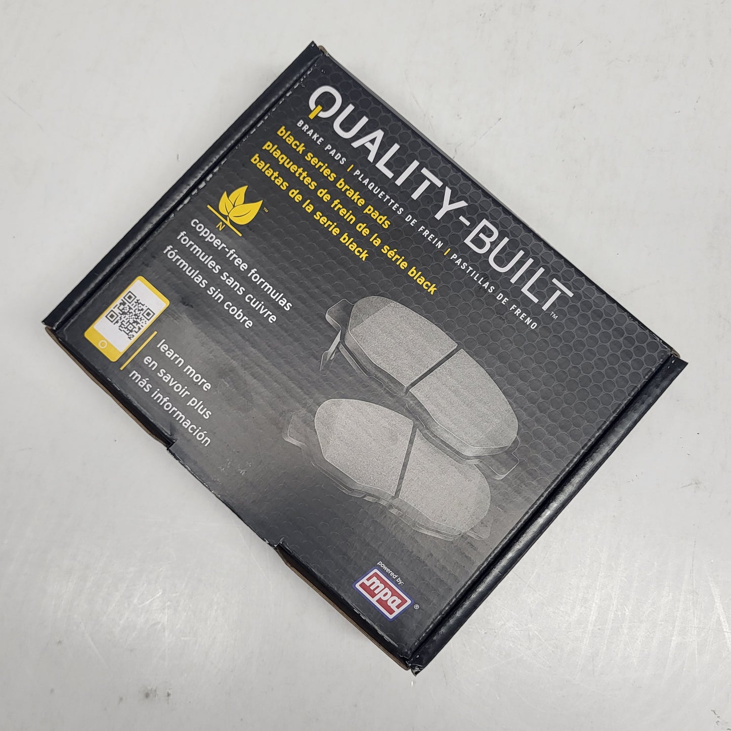 QUALITY-BUILT Ceramic Disc Brake Pad Set Black Front 1003-0908C