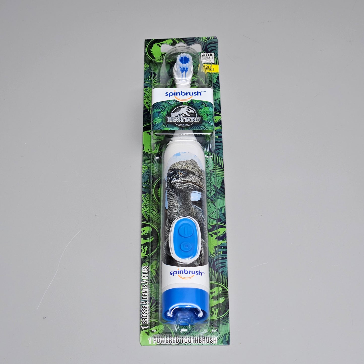 SPINBRUSH (2 PACK) Jurassic World Kid’s Electric Battery Toothbrush 72022068