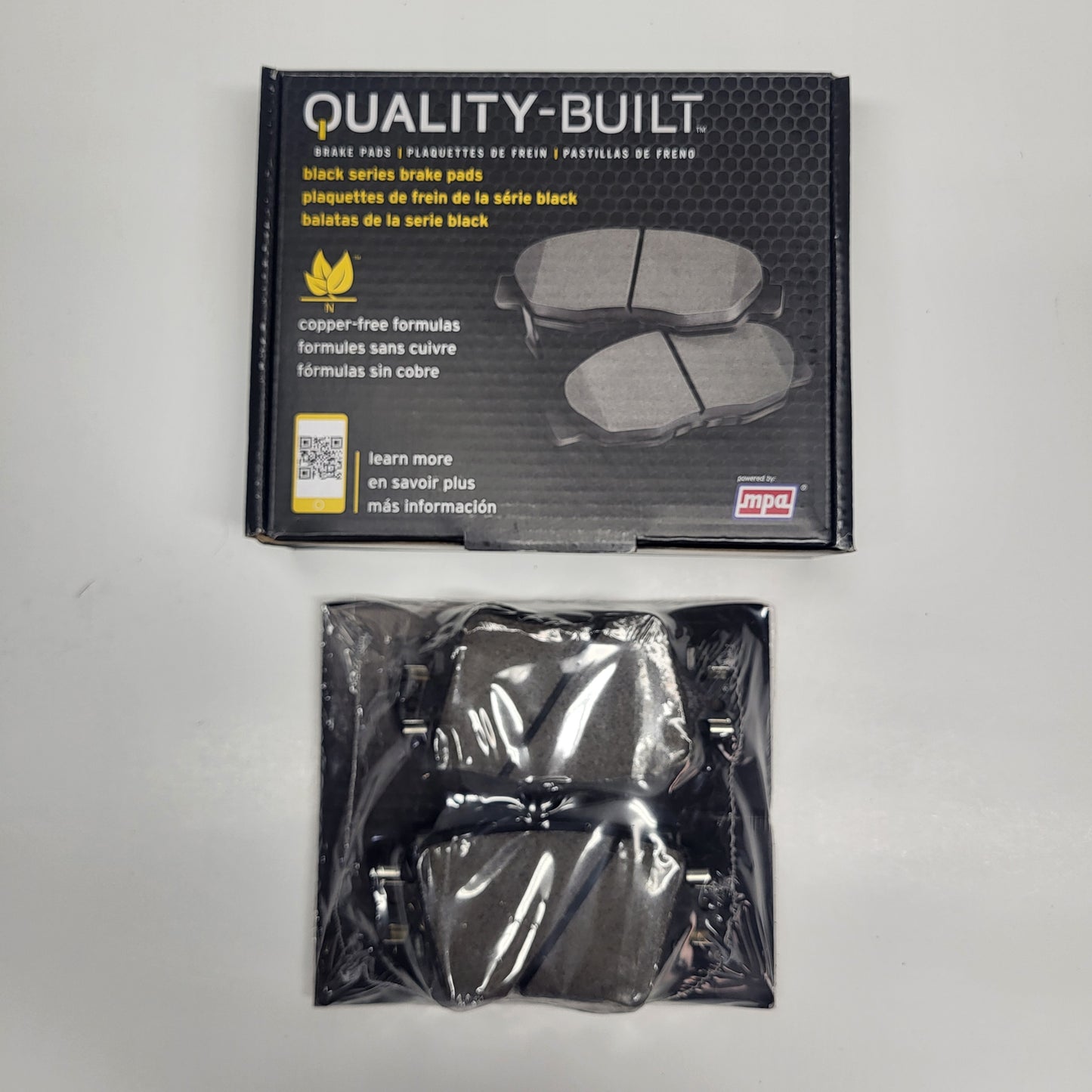 QUALITY-BUILT Ceramic Disc Brake Pad Set Black Front 1003-1779C