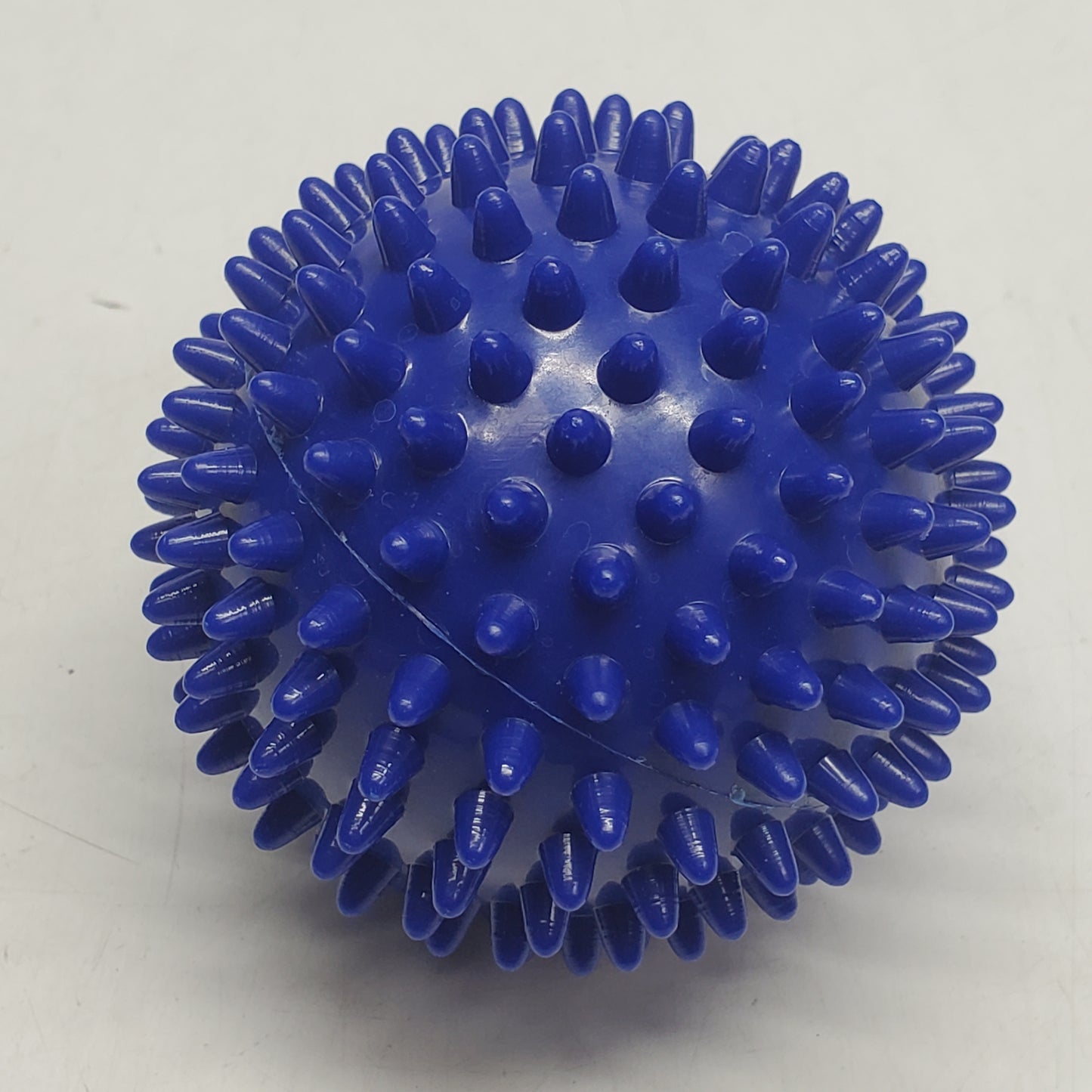 ZA@ CanDo (10 Pack) Massage Balls One Smooth and One with Spikes and Bag 2.5" Blue (Advertising)