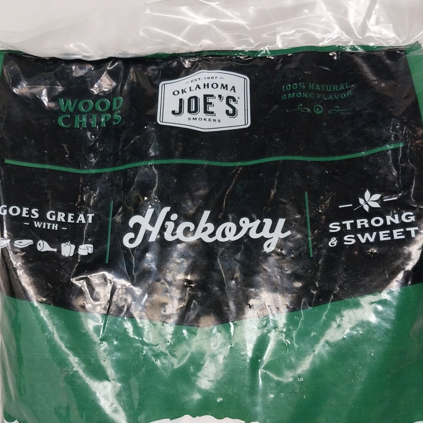 OKLAHOMA JOE'S Wood Chips Hickory Bag 179 Cu In/2 Lbs 17.125938 (New)