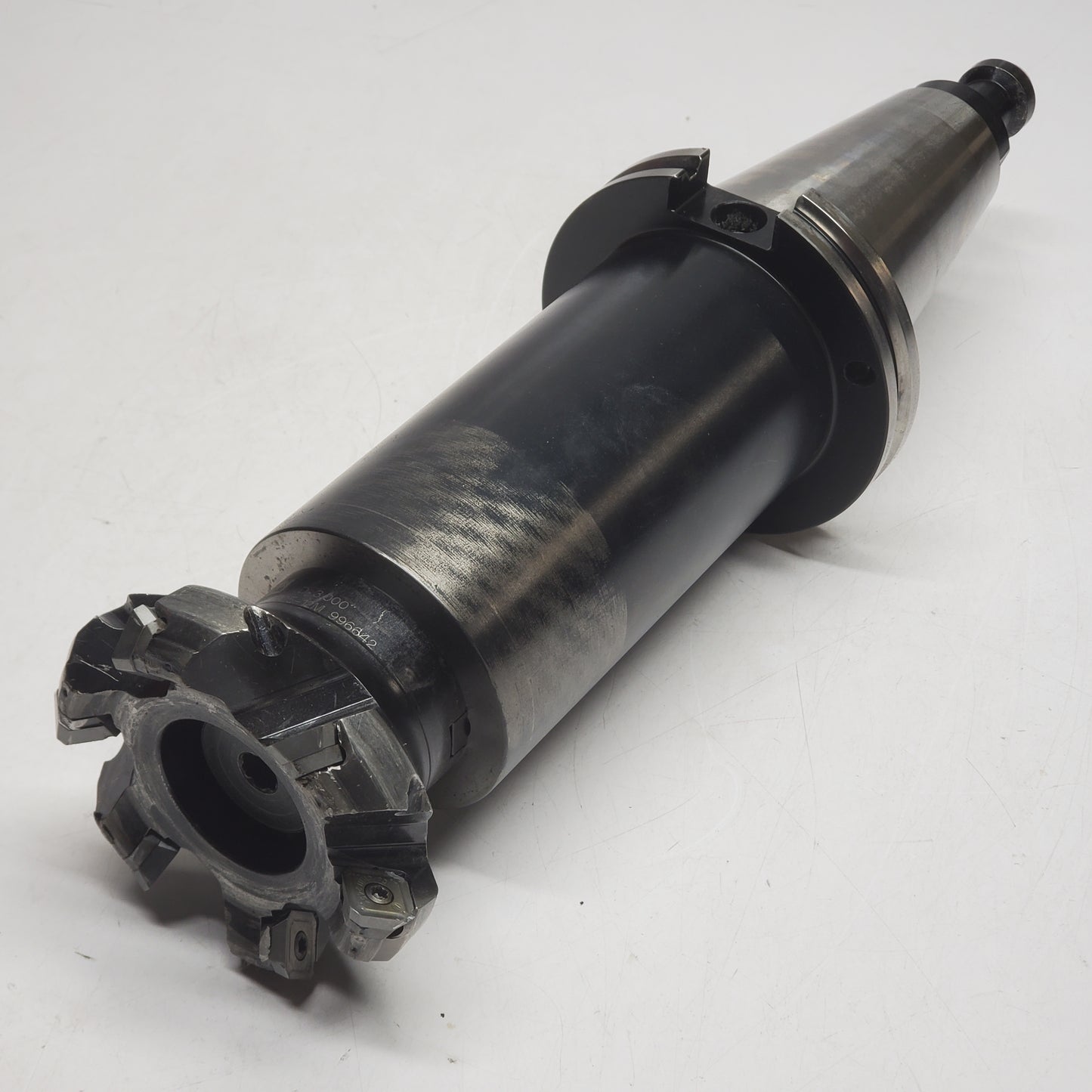 SANDVIK Tool Holder with 6 Insert Angle Face Milling Cutter RA245-076R25-12M (Used)